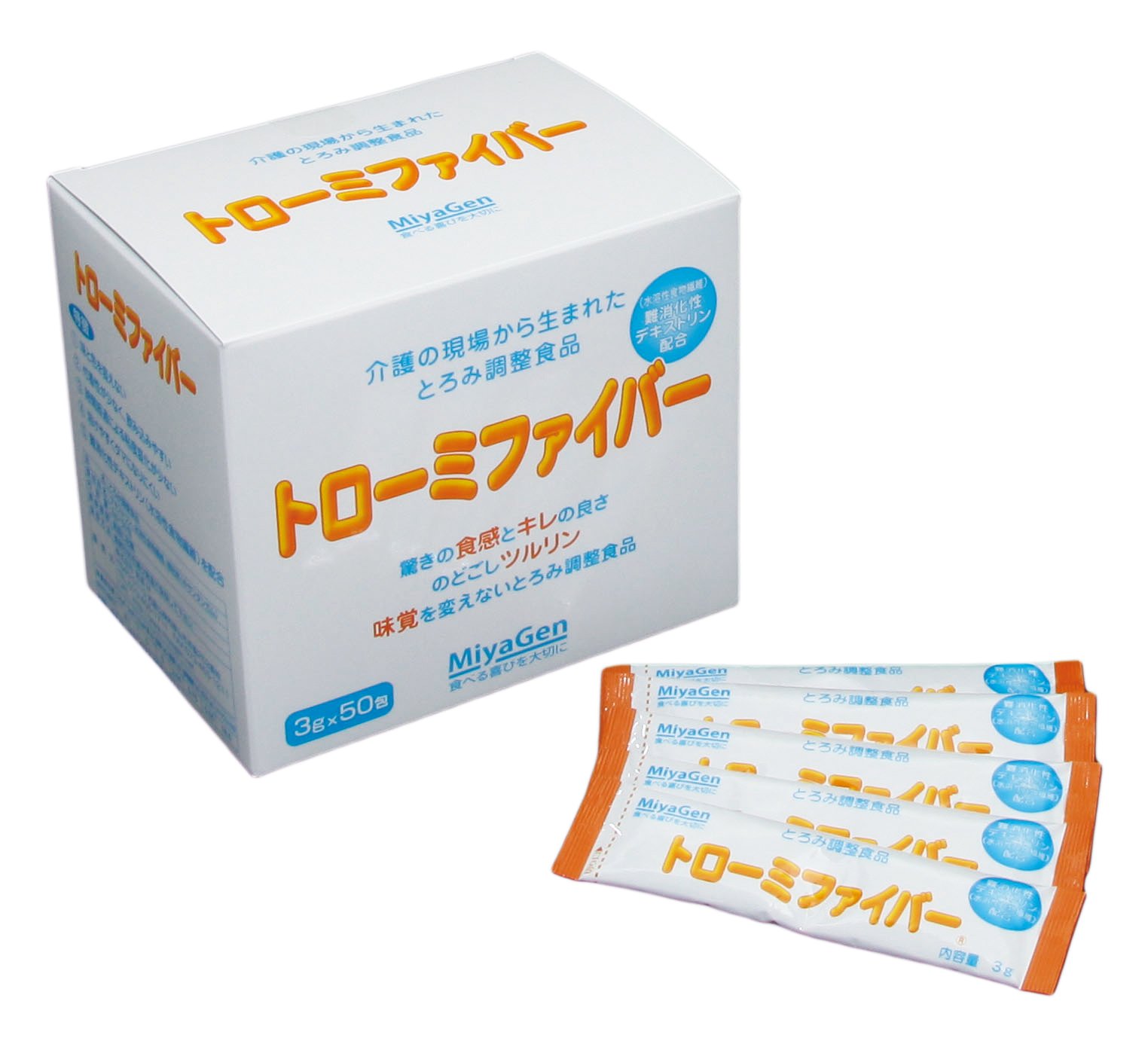 Amazon | トローミファイバー スティック 3g×50本 | 宮源 | 介護用